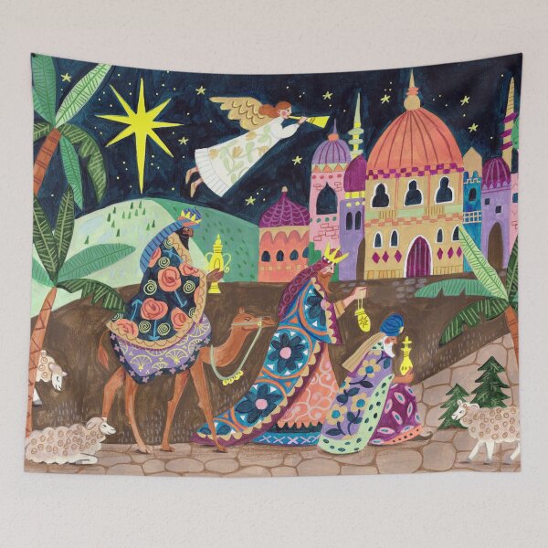 Item preview, The three Wise Men in Bethlehem designed and sold by Caroline Bonne Müller.