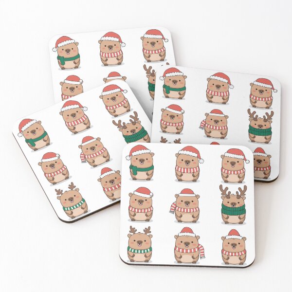 Item preview, Capybara Cuties Christmas Edition designed and sold by SRXTees.