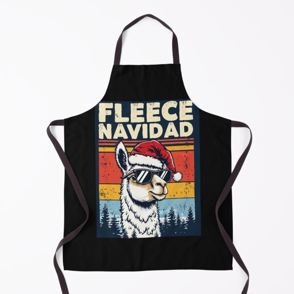 Item preview, Fleece Navidad Llama Ugly Sweater designed and sold by CreatedbyKandJ.