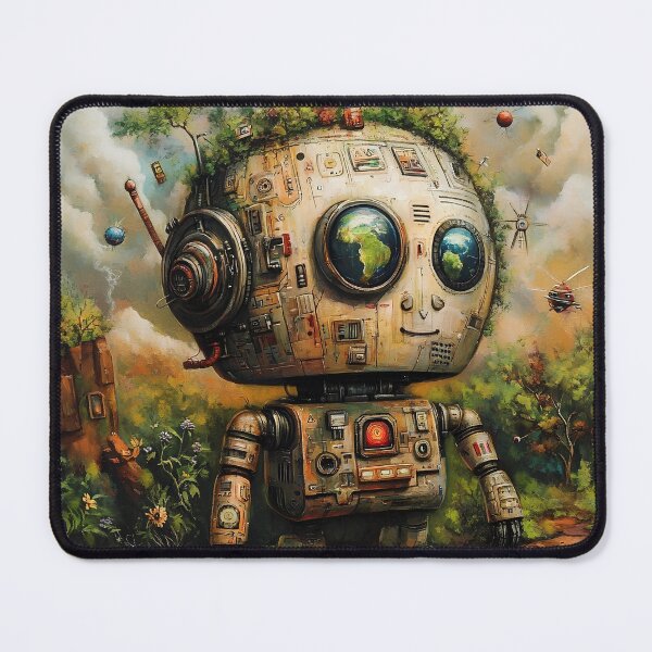 Item preview, Eco-Bot: Guardian of Nature designed and sold by Echodreams.