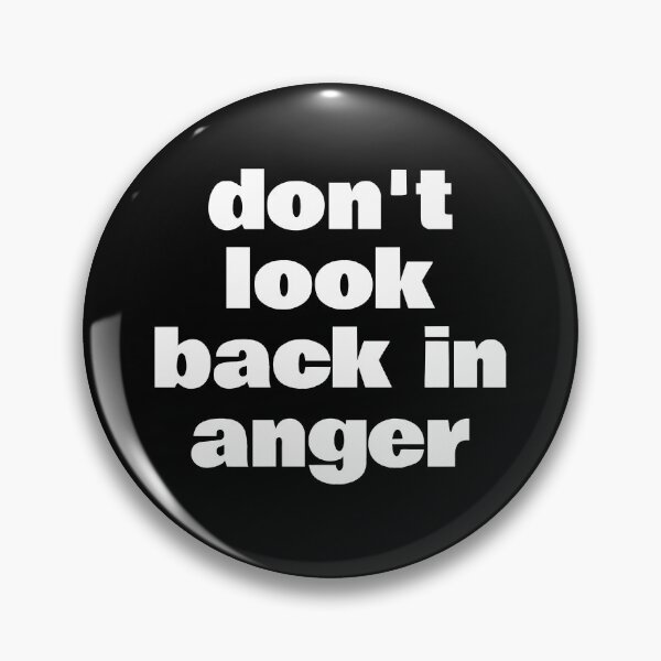 Item preview, don't look back in anger designed and sold by PAINTMONKEYS.