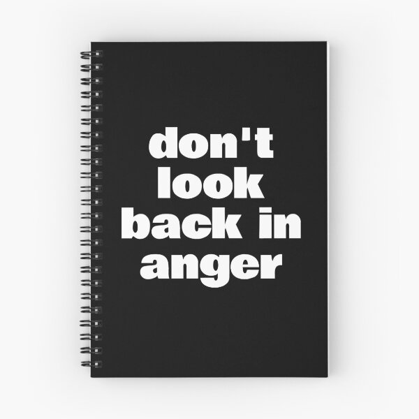 Item preview, don't look back in anger designed and sold by PAINTMONKEYS.