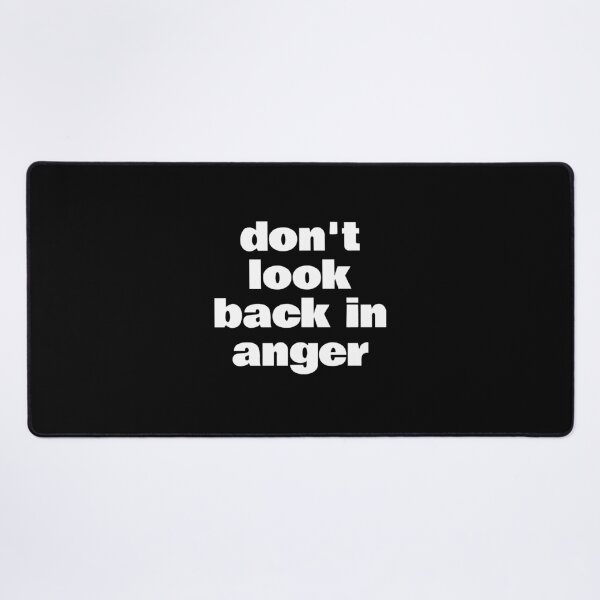 Item preview, don't look back in anger designed and sold by PAINTMONKEYS.
