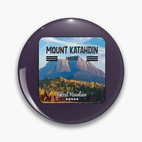 Artikelvorschau, Mount Katahdin in Maine, USA, großer Berg entworfen und verkauft von Donutlovers.