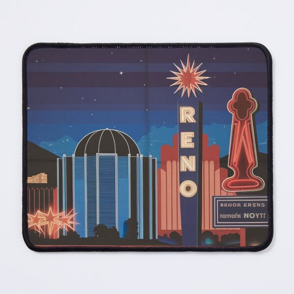 Item preview, Reno Vintage Travel Poster designed and sold by TravelerRat.