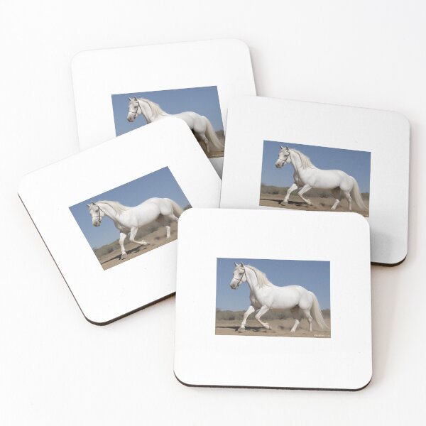 Item preview, White horse in the field designed and sold by Ganador96.