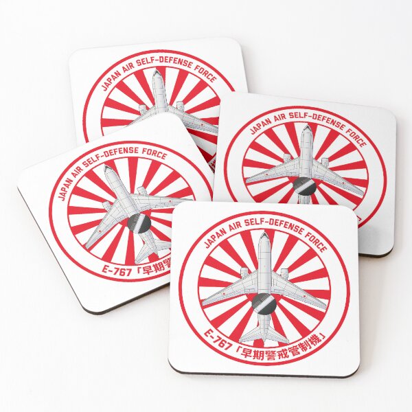 Artikelvorschau, JASDF E-767 AWACS Rising Sun ROUNDEL HD 4C Abbildung entworfen und verkauft von MIL-ART-JPN.