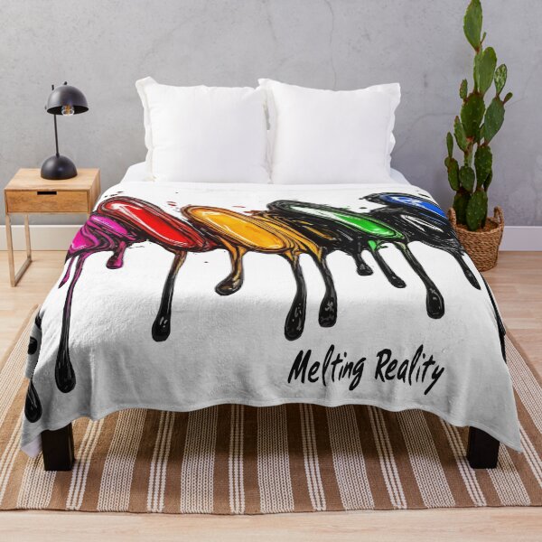 Item preview, Vibrant Melting Colors - Dripping Paint Art designed and sold by idolookgood.