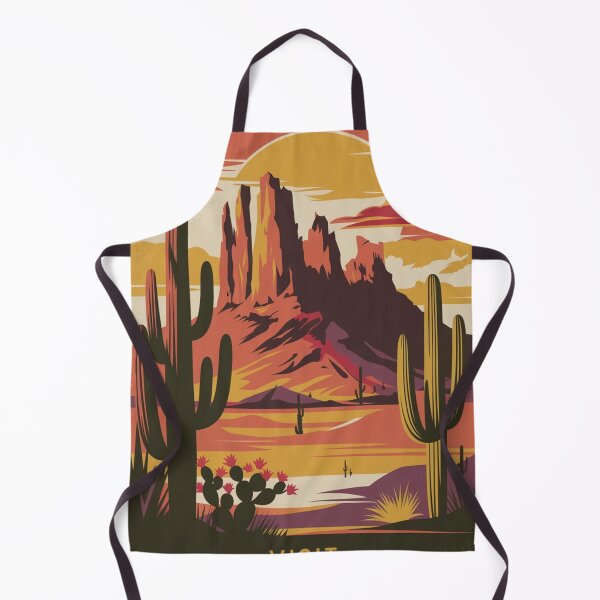 Item preview, Scottsdale Vintage Travel Poster designed and sold by TravelerRat.