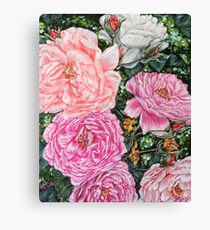 SPRING BACK TO LIFE - PEONIES by H.LIN Canvas Print