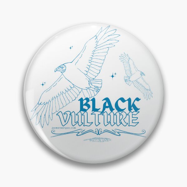 Item preview, Buitre negro volando designed and sold by josmaresteban.
