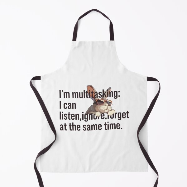 Item preview, Multitask Rabbit, Funny Animals designed and sold by DigitAIShop.