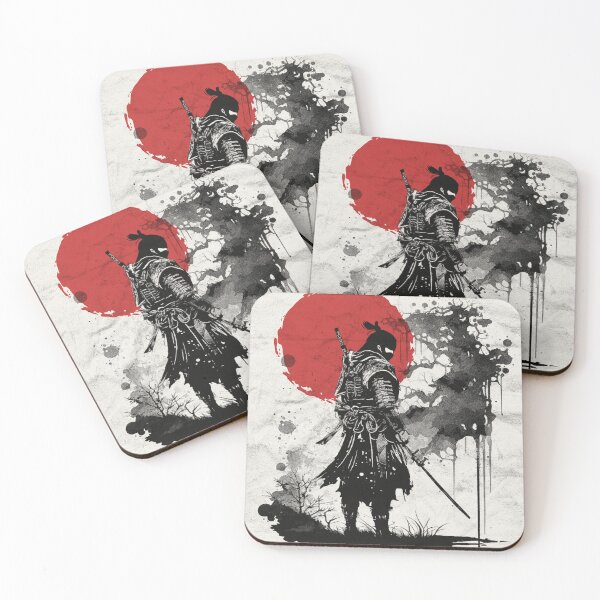 Aperçu de l'œuvre Design japonais - Samurai Warrior - créée et vendue par kemyarts.