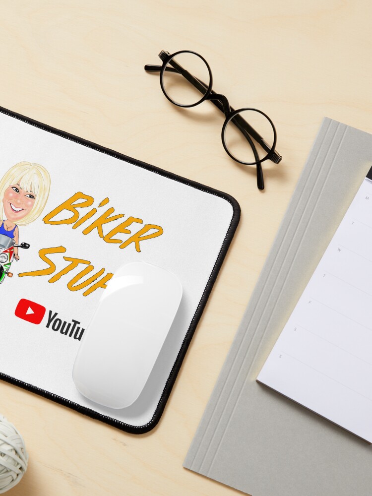 Thumbnail 3 of 5, Mouse Pad, Biker Stuff (Full) designed and sold by BikerStuff.