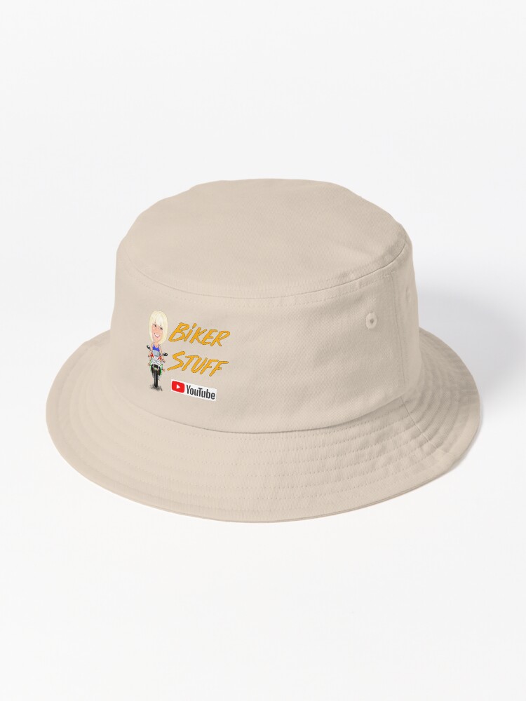 Thumbnail 1 of 6, Bucket Hat, Biker Stuff (Full) designed and sold by BikerStuff.