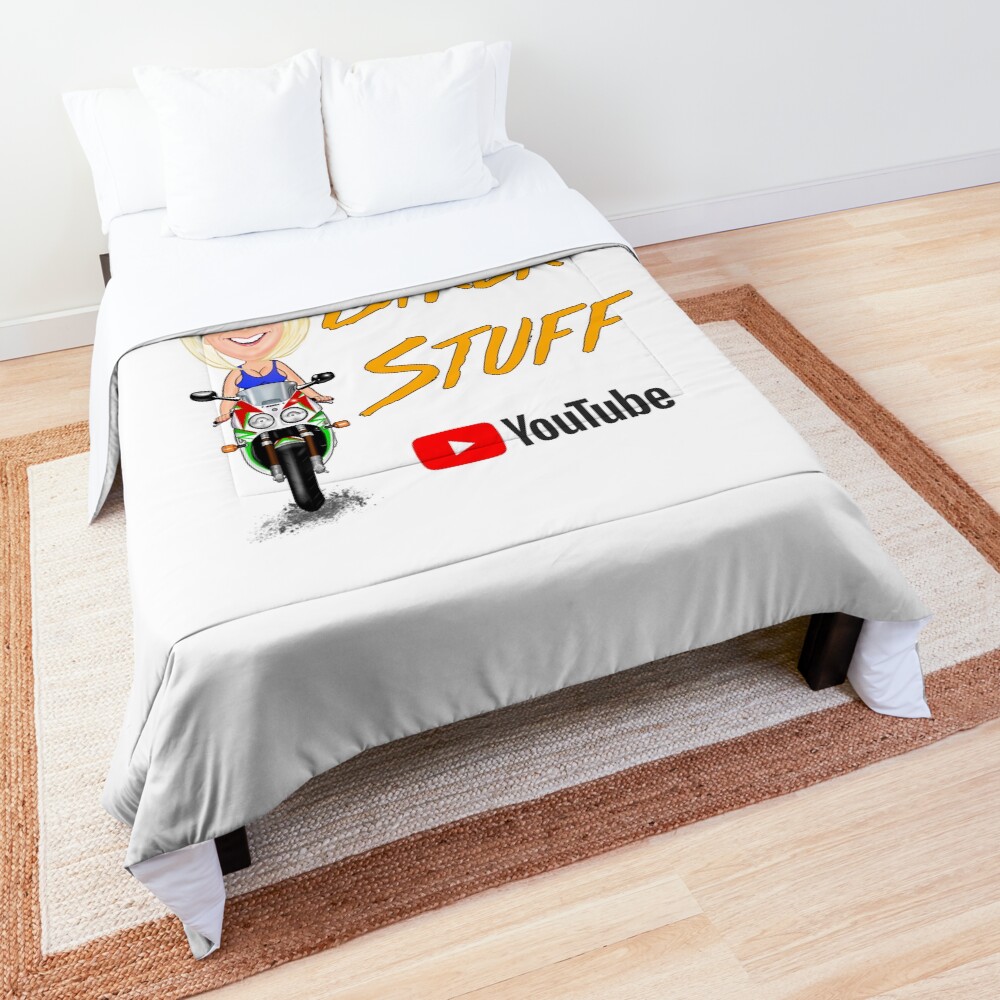 Item preview, Comforter designed and sold by BikerStuff.