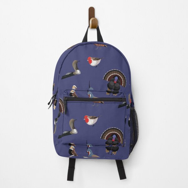 Item preview, American Bird Sticker Set Finch Turkey Quail Loon Longspur designed and sold by SUPERHERON.