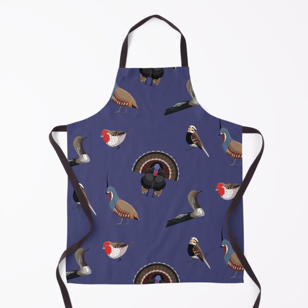 Item preview, American Bird Sticker Set Finch Turkey Quail Loon Longspur designed and sold by SUPERHERON.