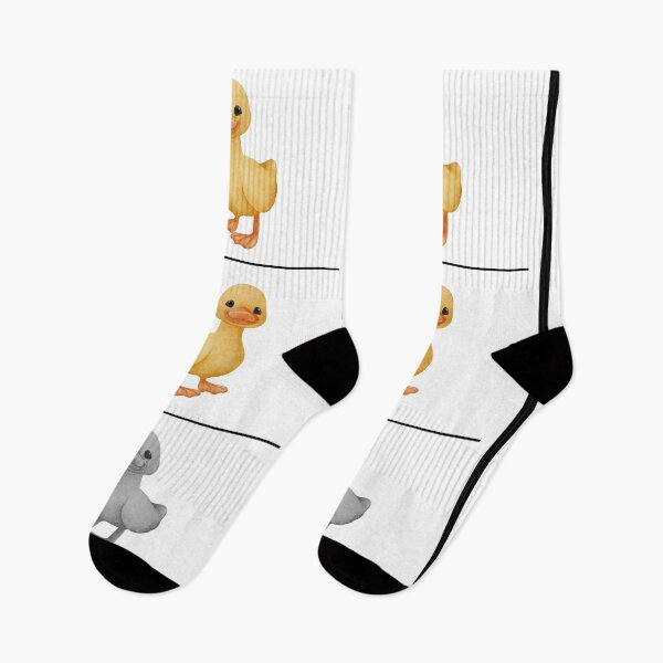 Item preview, Duck Duck Grey Duck (white bkgnd) designed and sold by ProbablyHungry.