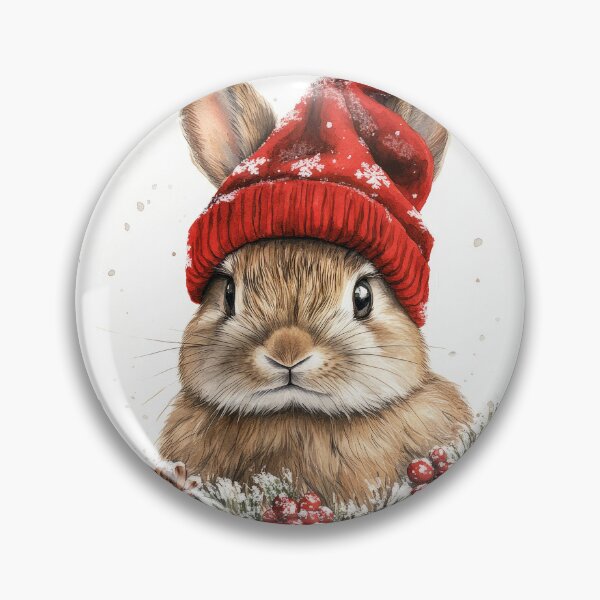 Item preview, Cute Christmas Bunny designed and sold by TojoStudios.