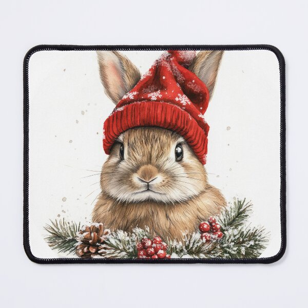 Item preview, Cute Christmas Bunny designed and sold by TojoStudios.