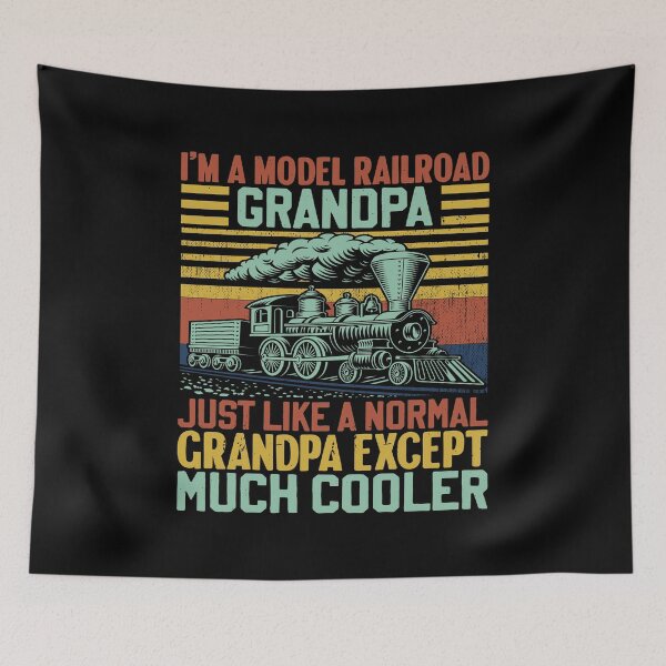 Item preview, I'm A Model Railroad Grandpa Cool Train Driver designed and sold by Rahjihan.