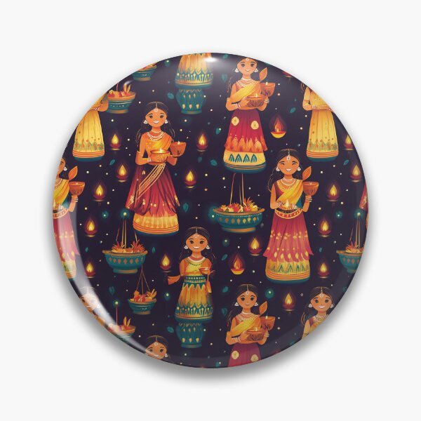 Item preview, Diwali Sarees: Colors and Elegance designed and sold by MidArtForge.