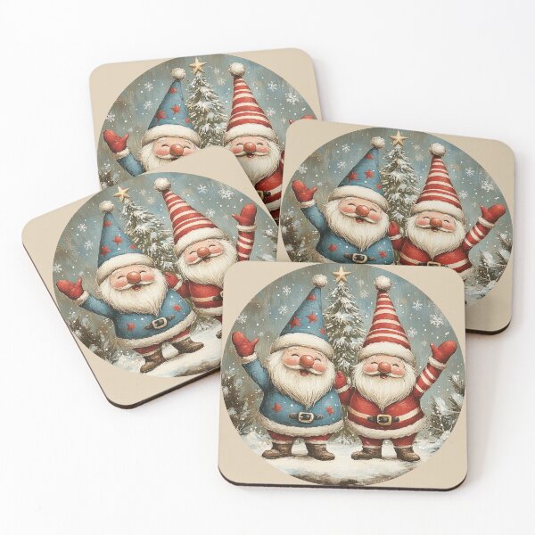Item preview, Twinkle Twinkle Christmas Gnomes designed and sold by TojoStudios.