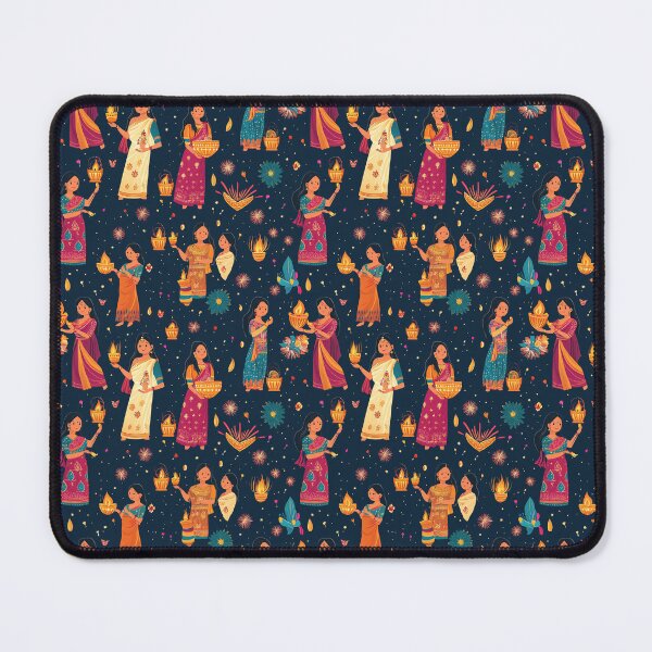 Item preview, Diwali Sarees: Colors and Elegance designed and sold by MidArtForge.
