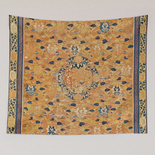 Item preview,  Chinese Samarkand Antique Rug designed and sold by Vicky Brago-Mitchell®.