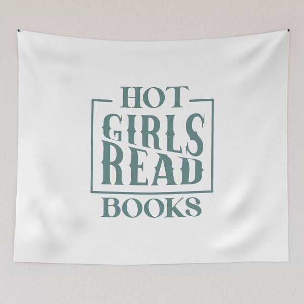 Item preview, Hot girls read books designed and sold by wortwerk-design.