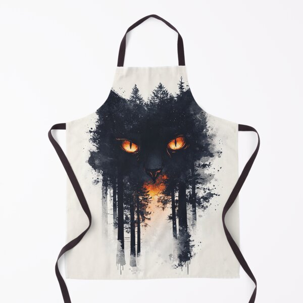 Item preview, Haunting Forest Cat designed and sold by DigiArtsSpace.