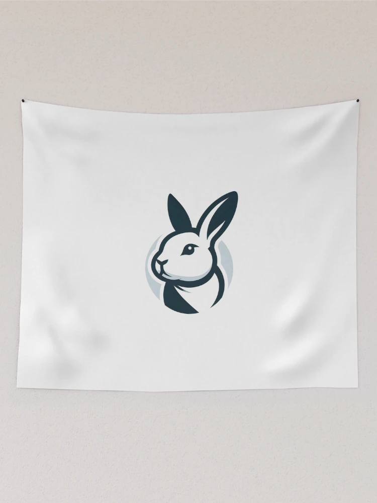 Thumbnail 2 of 3, Tapestry, Go Rabbit Go Rabbit designed and sold by vectorillus.