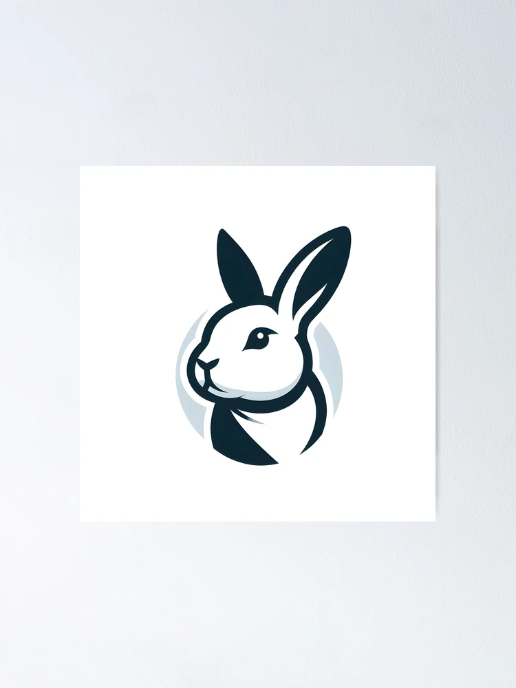 Thumbnail 1 of 3, Poster, Go Rabbit Go Rabbit designed and sold by vectorillus.