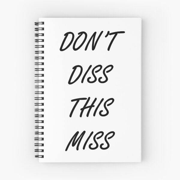 Item preview, Don't Diss This Miss designed and sold by Peggy Hilton Designs.