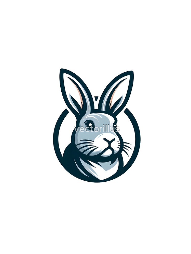 Thumbnail 5 of 5, A-Line Dress, Go Rabbit Go Rabbit designed and sold by vectorillus.