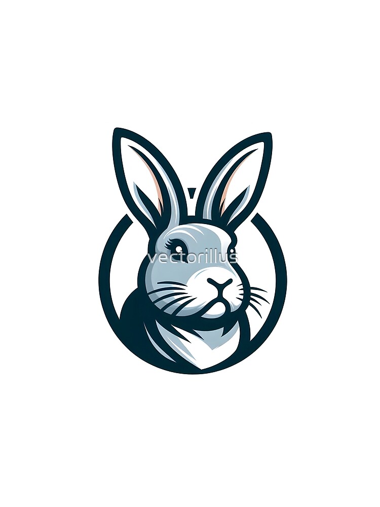 Thumbnail 3 of 3, Scarf, Go Rabbit Go Rabbit designed and sold by vectorillus.