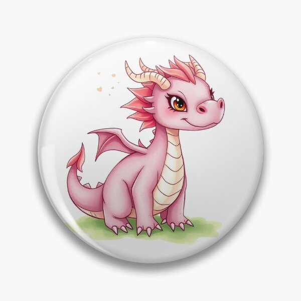 Item preview, Pink dragon designed and sold by Blob-central.