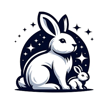 Artwork thumbnail, Go Rabbit Go Rabbit by vectorillus
