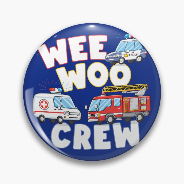 Item preview, Wee Woo Crew Emergency Vehicles Fun Kid's designed and sold by LetMeTellYouWhy.