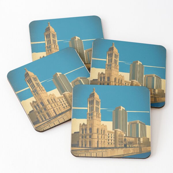Item preview, Buffalo Vintage Travel Poster designed and sold by TravelerRat.