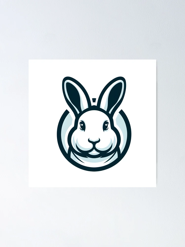 Thumbnail 1 of 3, Poster, Go Rabbit Go Rabbit designed and sold by vectorillus.