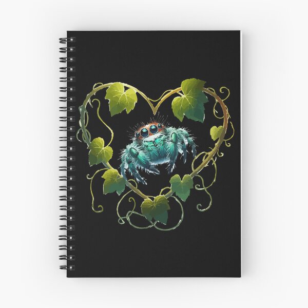 Item preview, Cute Little Jumping Spider Arachnid Of Love designed and sold by TomFrontierArt.