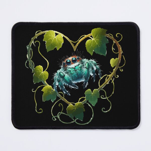 Item preview, Cute Little Jumping Spider Arachnid Of Love designed and sold by TomFrontierArt.