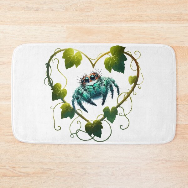 Item preview, Cute Little Jumping Spider Arachnid Of Love designed and sold by TomFrontierArt.