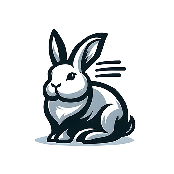 Artwork thumbnail, Go Rabbit Go Rabbit by vectorillus