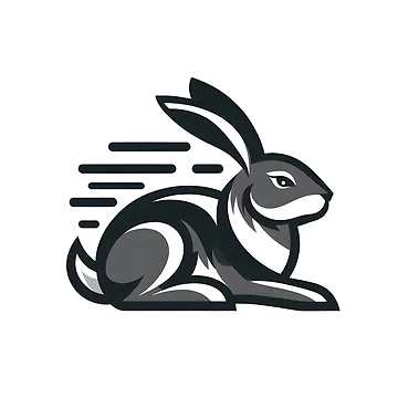 Artwork thumbnail, Go Rabbit Go Rabbit by vectorillus