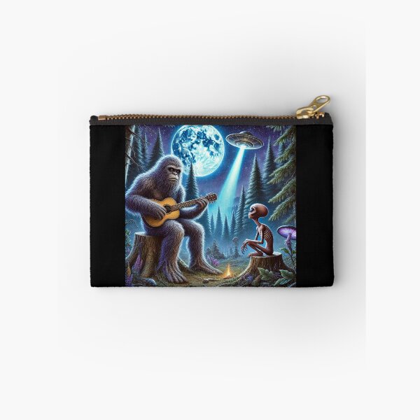 Item preview, Alien Bigfoot Guitar Sasquatch UFO Gifts For Men, Women, Kid designed and sold by love3617.