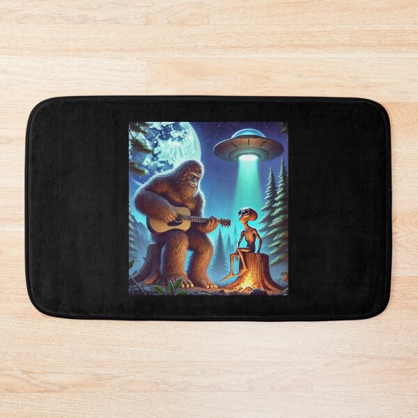 Item preview, Alien Bigfoot Guitar Sasquatch UFO Gifts For Men, Women, Kid designed and sold by love3617.