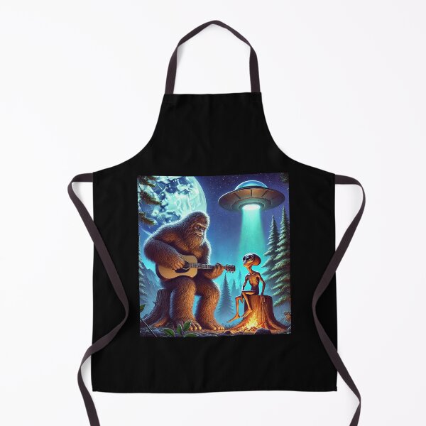 Item preview, Alien Bigfoot Guitar Sasquatch UFO Gifts For Men, Women, Kid designed and sold by love3617.